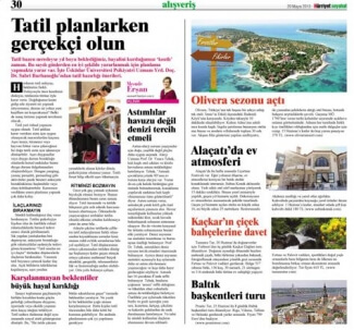 Hürriyet May 2013